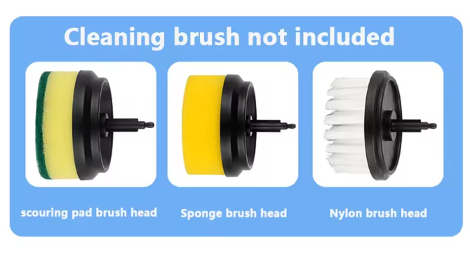 Cepillo de limpieza eléctrica 3 en 1, recargable por USB