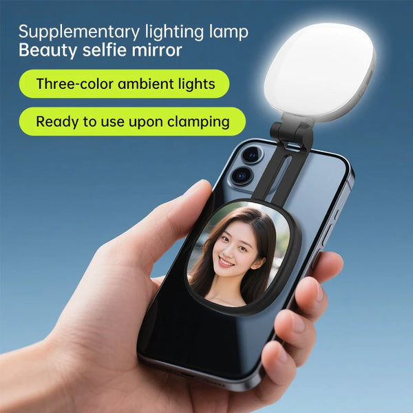Magnetic Selfie Light Mirror