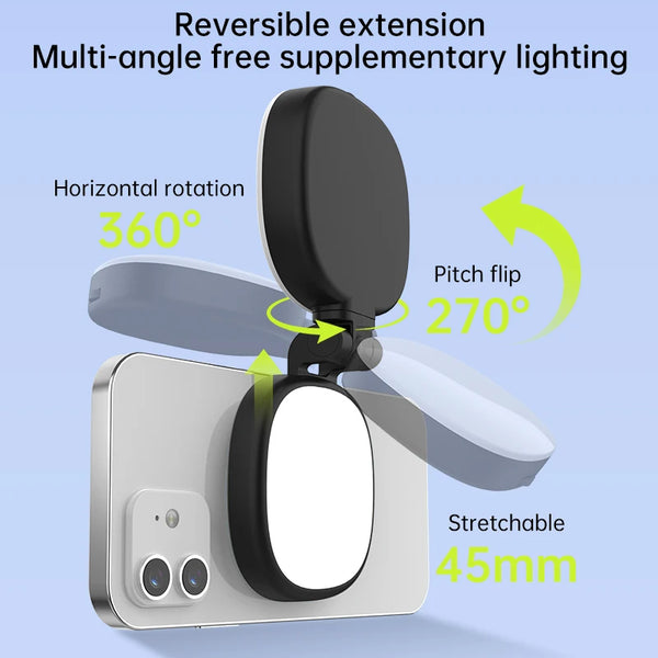 Magnetic Selfie Light Mirror