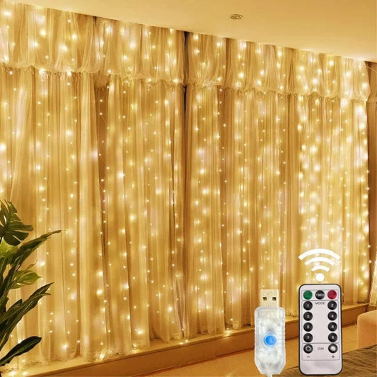 Enchanting LED Curtain Lights