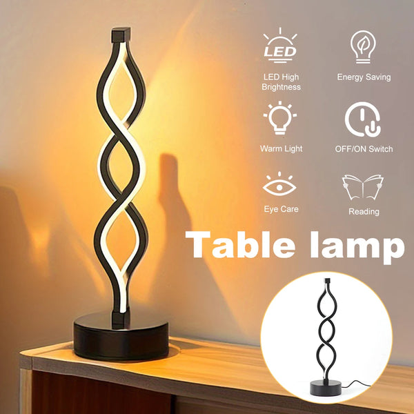 Spiral Glow Table Lamp